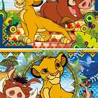 Puzzle 2x60 pçs - Rei Leão 2