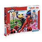 Puzzle 104 pçs - Ladybug 1