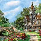 Puzzle 500 pçs - Old Waterway Cottage 2