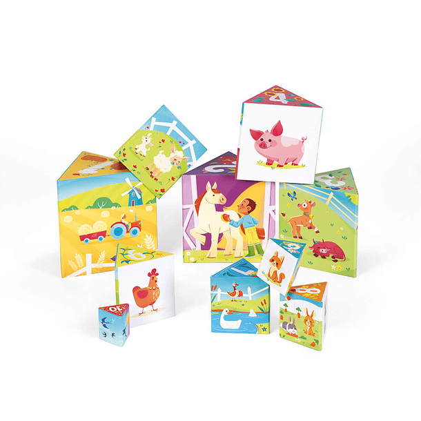 Pirâmide Triangular - A Vida na Quinta 4