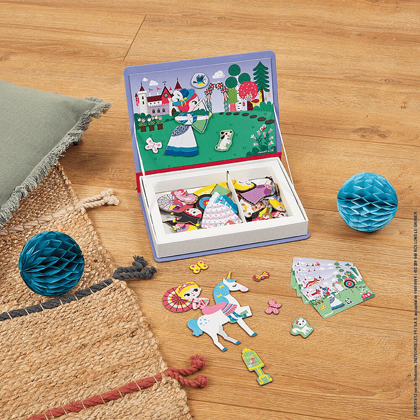 Livro Magnético - Princesas 5