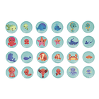 Jogo de Memoria do Banho - Animais Marinhos Bebés 3