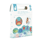 Jogo de Memoria do Banho - Animais Marinhos Bebés 1