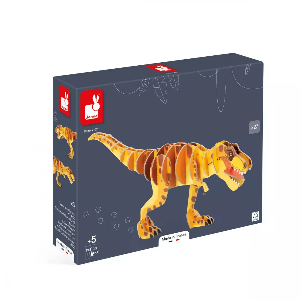 Sticker T-Rex 3D - TenStickers