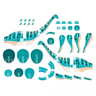 Puzzle 3D - Dinossauro Diplodocus 3