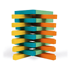 Conjunto de Construção - 60 Peças 5