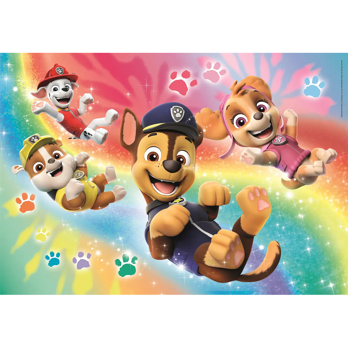 Puzzle Brilliant 104 pçs - Patrulha Pata | Cubos Luminosos