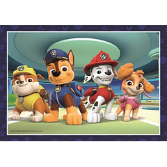Puzzle 4 em 1 - Patrulha Pata