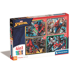 Puzzle 4 em 1 - Spider-Man