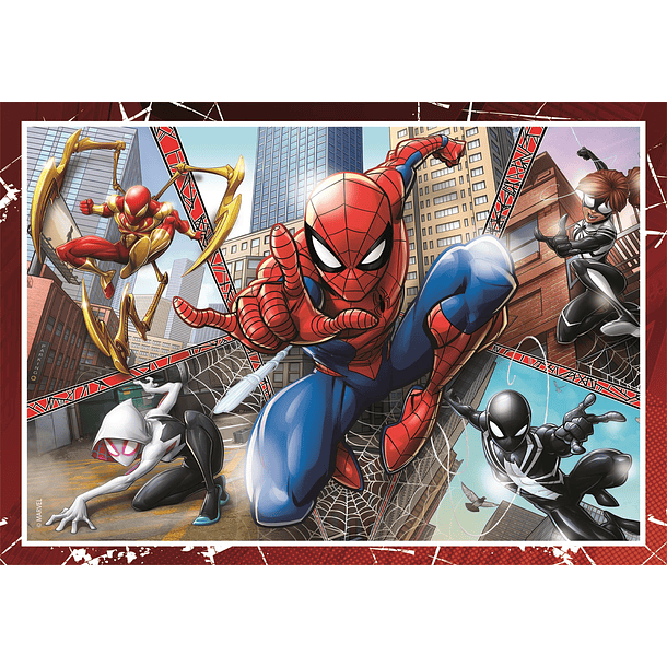 Puzzle 4 em 1 - Spider-Man 3