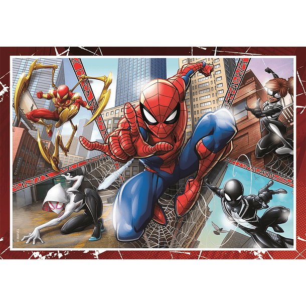 Puzzle 12 + 16 + 20 + 24 pçs - Spider-Man 3