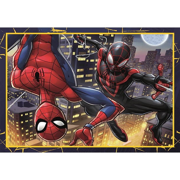 Puzzle 12 + 16 + 20 + 24 pçs - Spider-Man 4