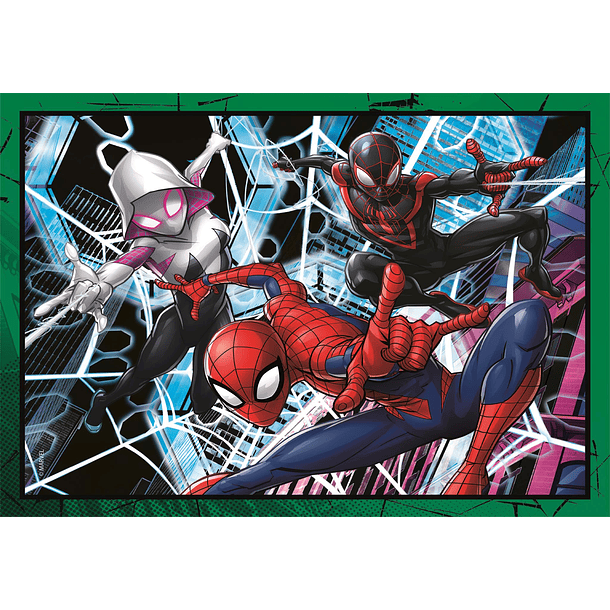 Puzzle 12 + 16 + 20 + 24 pçs - Spider-Man 5