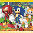 Puzzle 12 + 16 + 20 + 24 pçs - Sonic 2