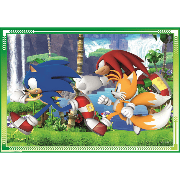 Puzzle 4 em 1 - Sonic 4