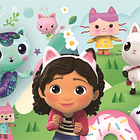 Puzzle 2x60 pçs - Gabby's Dollhouse 3