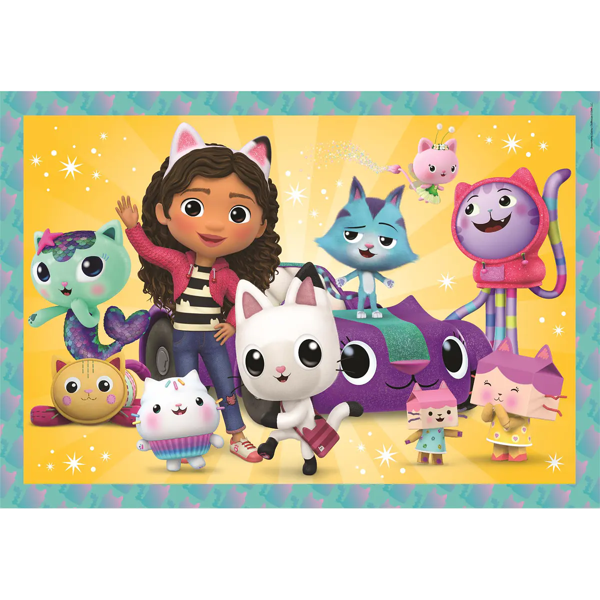 Puzzle Maxi 24 pçs - Gabby's Dollhouse | Cubos Luminosos