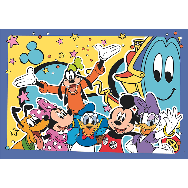 Puzzle 2x20 pçs - Mickey 2