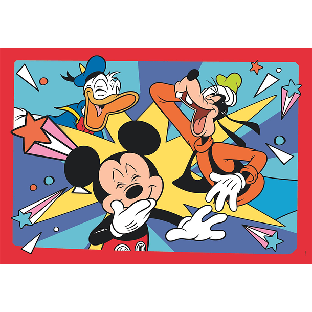 Puzzle 2x20 pçs - Mickey 3