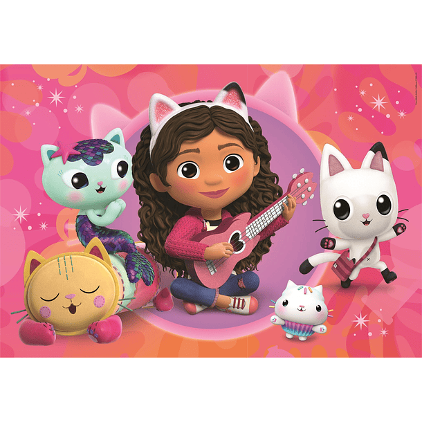 Puzzle 2x20 pçs - Gabby's Dollhouse 2