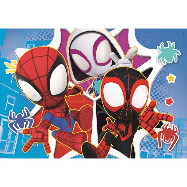 Puzzle 3 x 48 pçs - Spidey 4