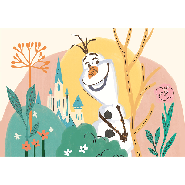 Puzzle 3 x 48 pçs - Frozen 3