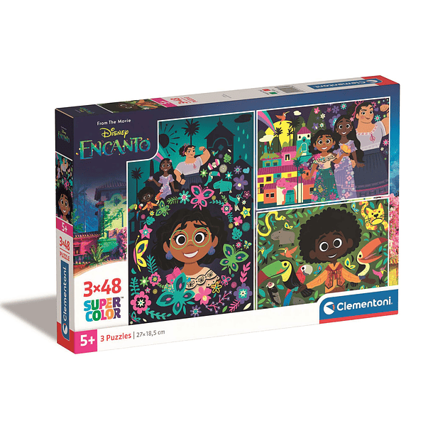 Puzzle 3 x 48 pçs - Encanto 1