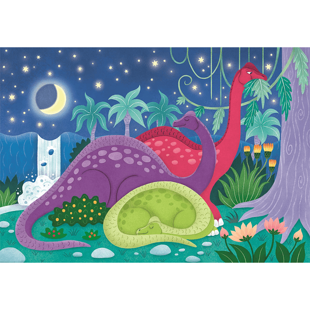 Puzzle 3 x 48 pçs - Dinossauros 4