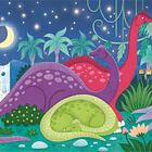 Puzzle 3 x 48 pçs - Dinossauros 4