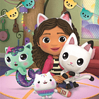 Puzzle 3 x 48 pçs - Gabby's Dollhouse e os Amigos 2