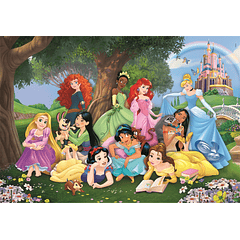 Puzzle 104 pçs - Disney Princess