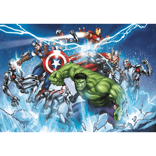 Puzzle 104 pçs - Marvel Avengers 2