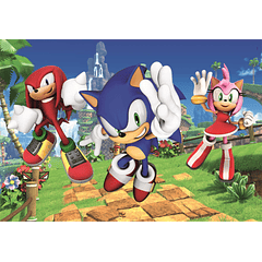 Puzzle 104 pçs - Sonic