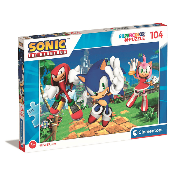 Puzzle 104 pçs - Sonic 1