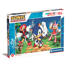 Puzzle 104 pçs - Sonic 1