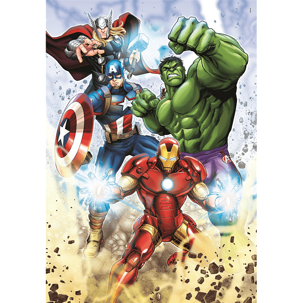 Puzzle 60 pçs - Marvel Avengers 2