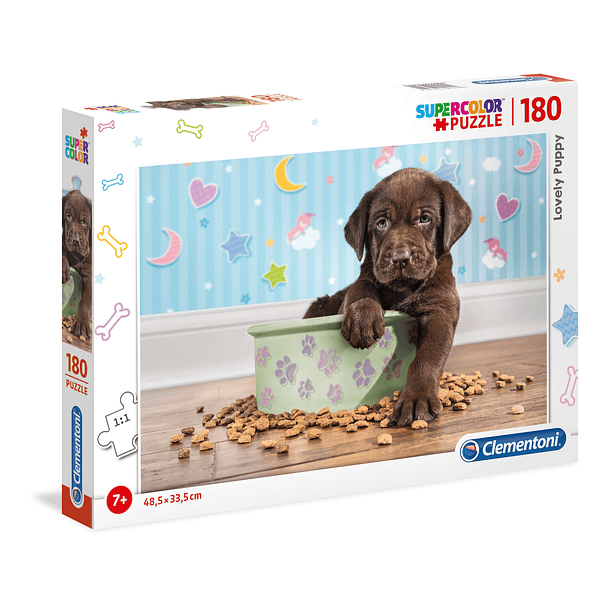 Puzzle 180 pçs - Lovely Puppy 1
