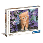 Puzzle 500 pçs - Gato Malhado 1
