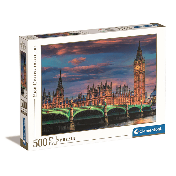 Puzzle 500 pçs - Palácio de Westminster 1