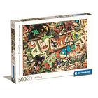Puzzle 500 pçs - Coleccionador de Borboletas 1