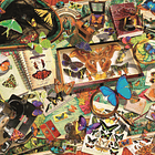 Puzzle 500 pçs - Coleccionador de Borboletas 2