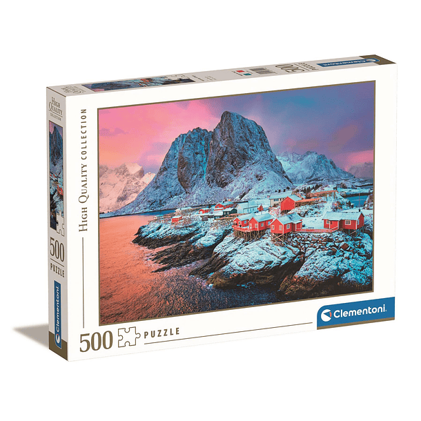 Puzzle 500 pçs - Hamnoy Village 1