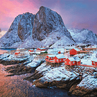 Puzzle 500 pçs - Hamnoy Village 2