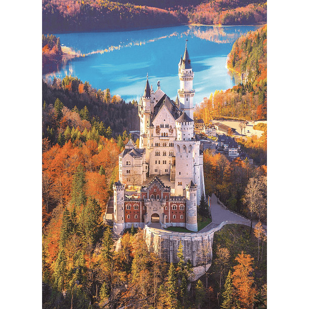 Puzzle 1000 pçs - Neuschwanstein 2