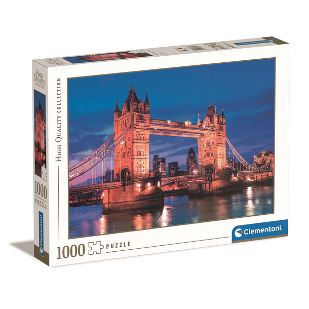 Puzzle 1000 pçs - Tower Bridge à Noite 1