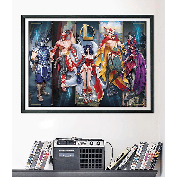 Puzzle 1000 pçs - League Of Legends 3