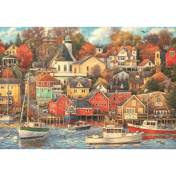 Puzzle 1500 pçs - Good Times Harbor 2