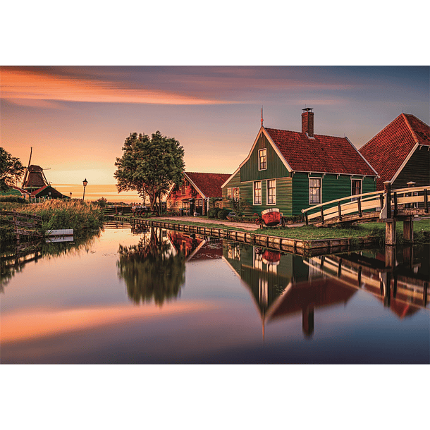 Puzzle 1500 pçs - Zaanse Schans 2