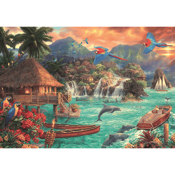 Puzzle 2000 pçs - Island Life 2