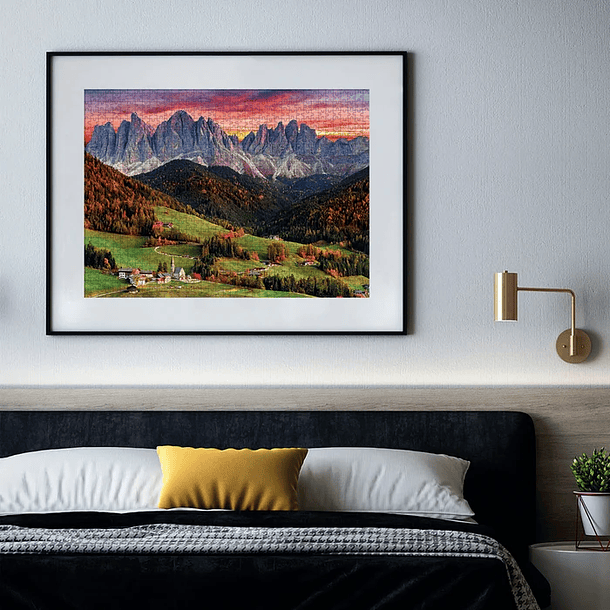 Puzzle 2000 pçs - Val Di Funes 3